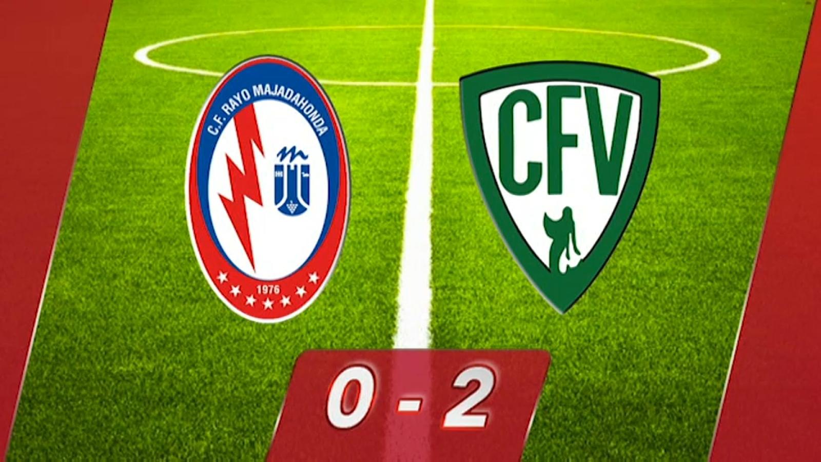 Rayo Madajadahonda 0-2 Villanovense: golpe serón en el Cerro del Espino