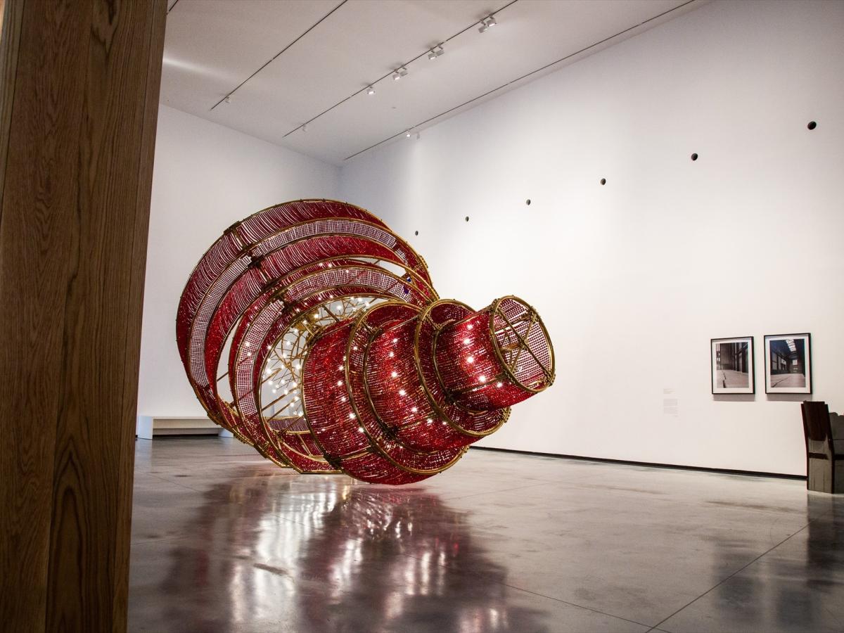 Una de las obras que forman parte de la Colección Helga de Alvear en el Museo de Arte Contemporáneo del mismo nombre, en Cáceres