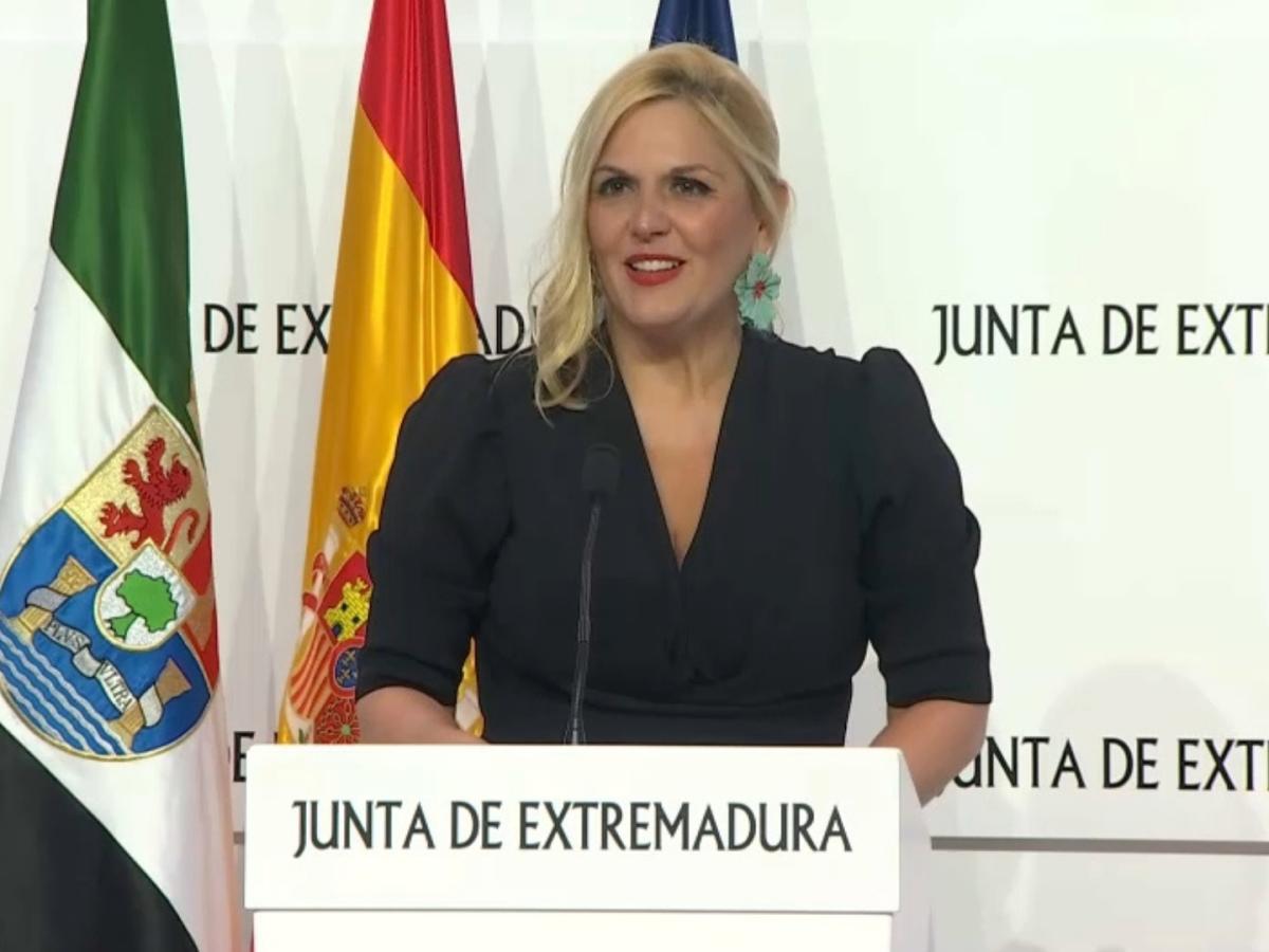 Elena Manzano, consejera de Hacienda