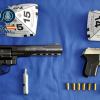 Armas intervenidas en Almendralejo