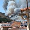 Incendio en Logrosán