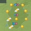 Mapa de previsión del 31 de diciembre