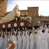 El encuentro del Cristo Resucitado y Nuestra Señora de la Alegría cierran la Pasión de Cáceres
