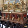 La cofradía de Nuestra Señora de la Soledad y El Santo Sepulcro han tomado las calles de Plasencia
