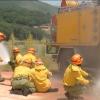 Un millar de bomberos y doce medios aéreos, listos para combatir el fuego en la región