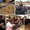 Visitantes durante la Feria Nacional del Queso de Trujillo