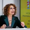 La vicepresidenta primera del Gobierno y ministra de Hacienda, María Jesús Montero