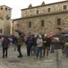 Turistas en Cáceres durante el puente de mayo
