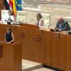 Irene de Miguel durante el Debate sobre el Estado de la Región