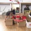 La Bombonera de Plasencia se vacía tras días de acogida a evacuados por el incendio de Jarilla