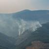 Vista del incendio de Jarilla en Jerte, Cáceres