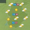 Mapa de previsión del 29 de agosto