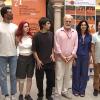 Actores y directora de 'Memorias de Adriano'