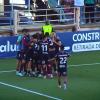 El Extremadura celebra uno de los goles logrados esta temporada