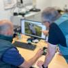 Agentes de la Guardia Civil durante la investigación