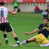 Imagen de la primera mitad del partido entre el Mérida y el Zamora