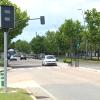 Radar de la avenida Reina Sofía de Mérida