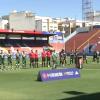 El Cacereño disputa un partido de liga en el Francisco de la Hera de Almendralejo