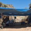 Trabajos de exhumación de víctimas de la Guerra Civil en la mina La Paloma 