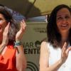 La portavoz de Unidas por Extremadura, Irene de Miguel, y la secretaria general de Podemos, Ione Belarra - Imagen de archivo.