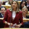 La portavoz del PP en el Senado, Alicia García, interviene durante una sesión plenaria en el Senado, a 17 de marzo de 2026,