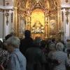 Romeros en Plasencia junto a la Virgen del Puerto