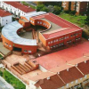 Vista áerea del Colegio El Pilar de Plasencia.