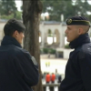 Guardias portugueses vigilando en el Santuario de Fátima