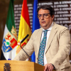 El consejero de Sanidad de la Junta de Extremadura, José María Vergeles