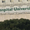 Fachada del Hospital Universitario de Badajoz