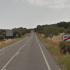 Carretera EX-201 en Bodonal de la Sierra