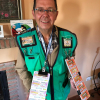 Miguel Nieto, vendedor de la ONCE en Trujillo