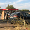 Accidente A-5, cerca de Arroyo de San Serván