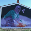 Mural en Losar de la Vera