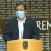 Guillermo Fernández Vara en rueda de prensa