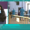 Irene de Miguel, de Unidas por Extremadura, ha iniciado la ronda de entrevistas en directo en Canal Extremadura TV.