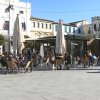 Terraza en la Plaza de España de Mérida
