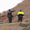 Policía investigando un accidente mortal en la cantera de Olleta en Cáceres