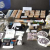 Parte de la droga intervenida en la operación Tatoo