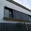Fachada de la vivienda donde se ha originado el incendio doméstico