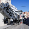 Asfaltado en una calle de Mérida