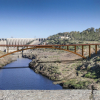 Recreación del puente de Alcántara