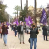Concentración convocada por CCOO hoy frente a la Delegación del Gobierno en Badajoz 