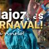Portada de la web oficial del Carnaval de Badajoz. Se lee: "Badajoz es Carnaval. Ven a vivirlo"
