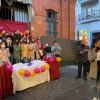 Momento del homenaje a las trabajadoras del Zara en Mérida