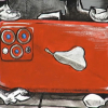 Obra gráfica en puerta moralejana