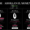 Web de Robe informando de la venta de entradas