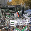 Manifestación para pedir un tren digno para Extremadura. Madrid, 18 de noviembre 2017