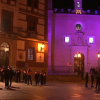 Plaza Mayor de Torrejoncillo, en la provincia de Cáceres.