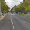 Avenida donde se produjo el accidente